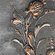 Edgar Palme, ziseliertes Kupfer Relief
